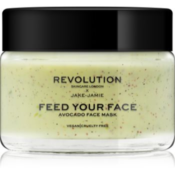 Revolution Skincare X Jake-Jamie Avocado masca faciala hidratanta cu efect exfoliant