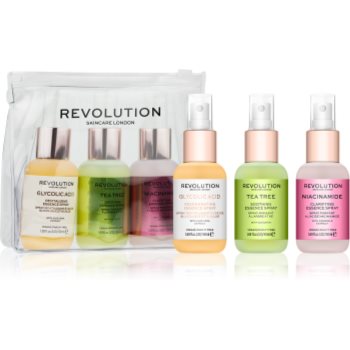 Revolution skincare mini essence so soothing set pentru îngrijirea pielii (pentru netezirea pielii)