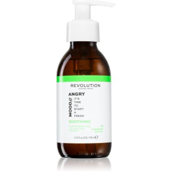 Revolution skincare angry mood gel spumant cu efect de calmare