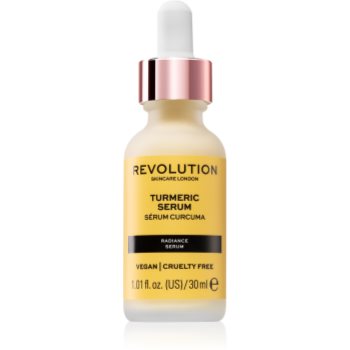 Revolution skincare turmeric ser calmant pentru ten gras