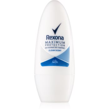 Rexona Maximum Protection Clean Scent deodorant roll-on antiperspirant 48 de ore