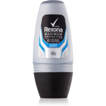 Rexona Maximum Protection Clean Scent deodorant roll-on antiperspirant pentru barbati