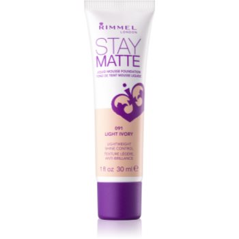 Rimmel Stay Matte fond de ten sub forma de spuma