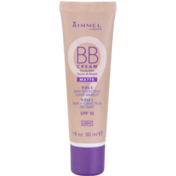 

Rimmel Matte BB крем 9 в 1 відтінок Light SPF 15 30 мл