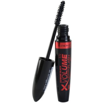 Rimmel volume flash x10 extreme black mascara pentru volum si consistenta