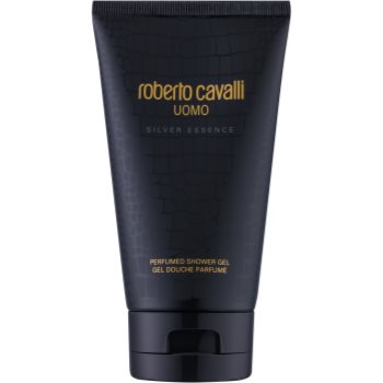 Roberto Cavalli Uomo Silver Essence gel de dus pentru barbati 150 ml