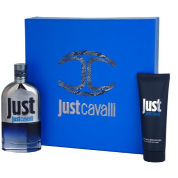 

Roberto Cavalli Just Cavalli for Men подарунковий набір І Туалетна вода 90 ml + Гель для душу 75 ml