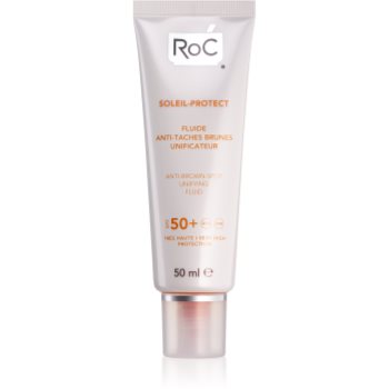 Roc soleil protect fluid protector pentru combaterea petelor negre. spf 50+