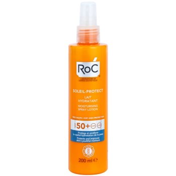 Roc soleil protect lotiune hidratanta pentru protectie cu pulverizator spf 50+