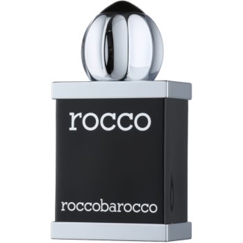 Roccobarocco Rocco Black For Men eau de toilette pentru barbati