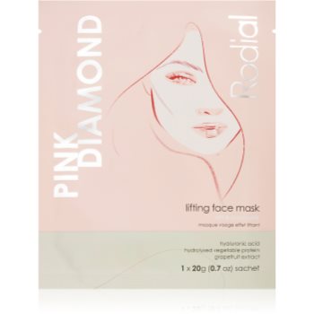 Rodial pink diamond lifting face mask mască textilă cu efect de lifting