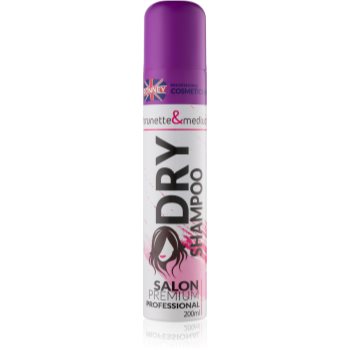 Ronney Dry Shampoo sampon uscat pantru par castaniu inchis si castaniu deschis