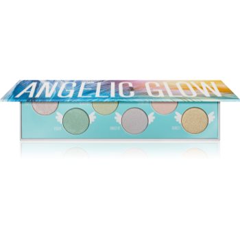 Rude cosmetics angelic glow paleta ce contine iluminator si fard de pleoape