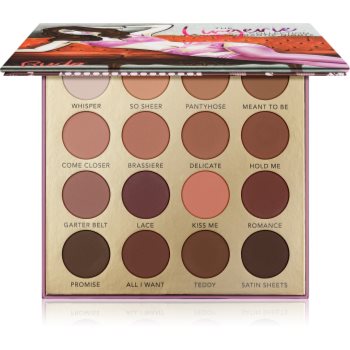 Rude cosmetics the lingerie collection romantic nights paleta farduri de ochi