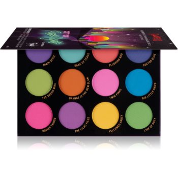 Rude cosmetics city of pastel lights paleta farduri de ochi