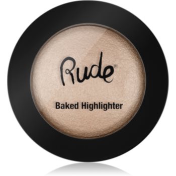 Rude Cosmetics Baked Highlighter Pudra compacta ce ofera luminozitate