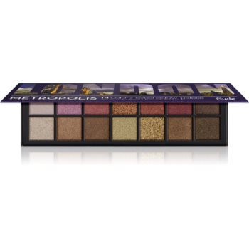 Rude cosmetics metropolis london paleta farduri de ochi