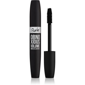 Rude cosmetics obnoxious rimel pentru volum, foarte negru