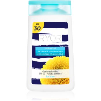 Ryor sun care lapte de corp pentru soare rezistent la apa spf 30