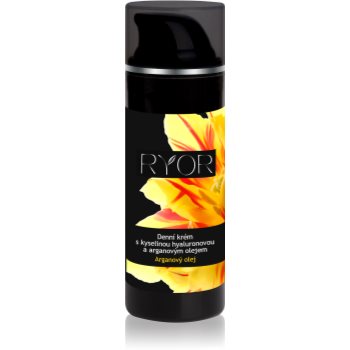 Ryor argan oil crema de zi cu acid hialuronic