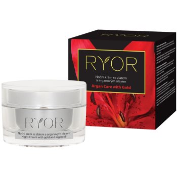 RYOR Argan Care with Gold crema de noapte cu ulei de aur si argan