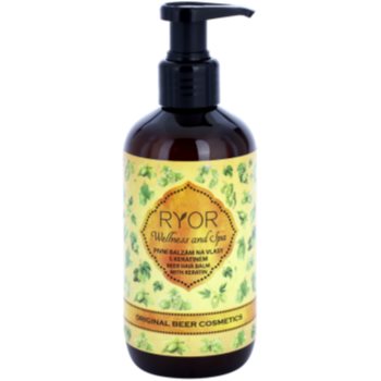 Ryor original beer cosmetics balsam de par cu bere cu keratina