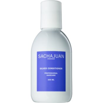 Sachajuan cleanse and care silver balsam hidratant de neutralizare tonuri de galben