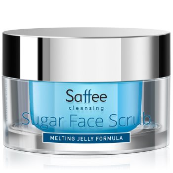 Saffee cleansing melting jelly scrub exfoliant din zahăr pentru față