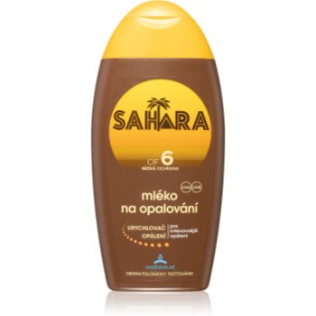 Sahara Sun Lotiune cu protectie solara pentru accelerarea bronzului SPF 6