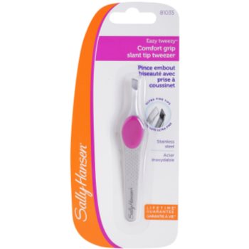 Sally Hansen Eazy Tweezy penseta penseta cu varf oblic si prindere confortabila