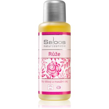 Saloos Bio Body and Massage Oils ulei de corp pentru masaj Trandafir poza