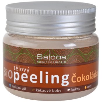 Saloos bio peeling exfoliant corporal cu ciocolată