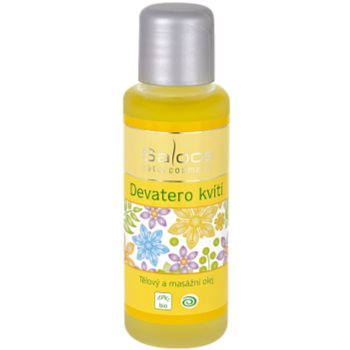 Saloos bio body and massage oils ulei de corp pentru masaj, cu nouă flori