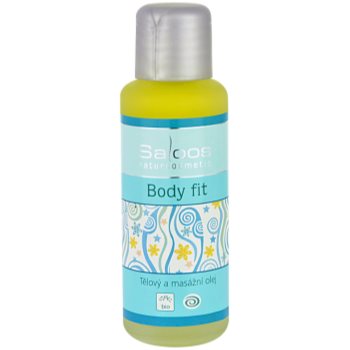 Saloos bio body and massage oils ulei de corp pentru masaj body fit