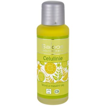 Saloos bio body and massage oils ulei de corp pentru masaj celulinie