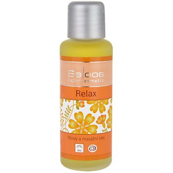 Saloos bio body and massage oils ulei de corp pentru masaj relax