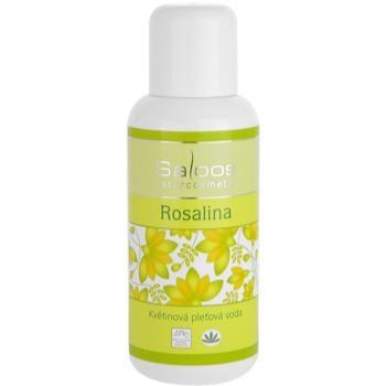 Saloos floral water loțiune de față cu extracte florale de rosalină