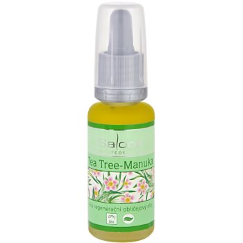 Saloos bio regenerative tea tree-manuka ulei bio pentru față, cu efect de regenerare