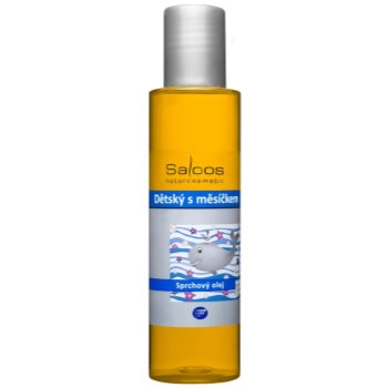 Saloos shower oil ulei de duș pentru copii cu extract de gălbenele