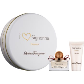 

Salvatore Ferragamo Signorina Eleganza подарунковий набір V Парфумована вода 30 ml + Молочко для тіла 50 ml