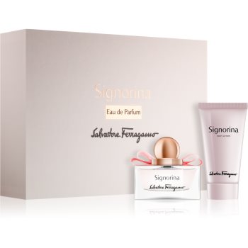 

Salvatore Ferragamo Signorina подарунковий набір VІІ Парфумована вода 30 ml + Молочко для тіла 50 ml
