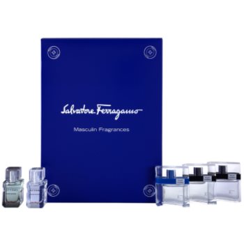 

Salvatore Ferragamo Masculin Fragrances подарунковий набір Туалетна вода 5 x 5 ml