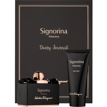 

Salvatore Ferragamo Signorina Misteriosa подарунковий набір I. Парфумована вода 100 ml + Молочко для тіла 100 ml