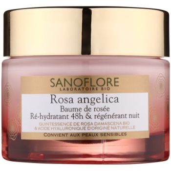 Sanoflore Rosa Angelica crema hidratanta de noapte efect regenerator