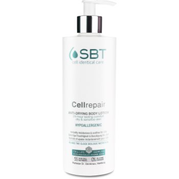

SBT Cellrepair гіпоалергенне молочко для тіла для сухої та чутливої шкіри 400 мл