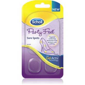 Scholl party feet sore spots pernițe pentru punctele sensibile ale tălpii