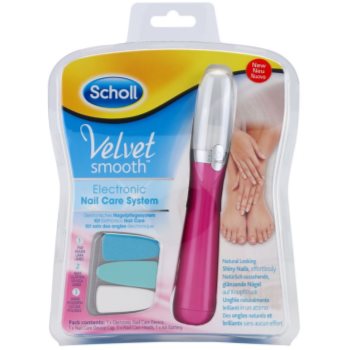 Scholl Velvet Smooth elektrický pilník na nehty