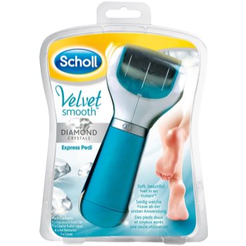 Scholl Velvet Smooth pila electronica pentru calcaie