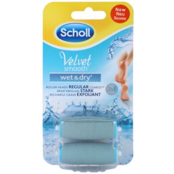 

Scholl Velvet Smooth змінні головки для водостійкої електричної пилочки для ніг 2 шт 2 кс