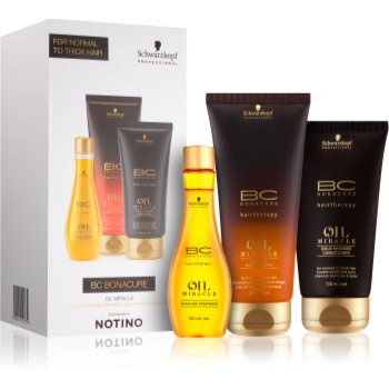 Schwarzkopf Professional BC Bonacure Oil Miracle Argan Oil set cadou I. (pentru par aspru.)